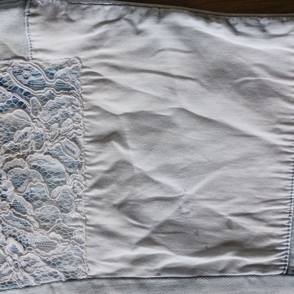 Chico’s Distresses Patchwork Girlfriend Ankle Jea… - image 8